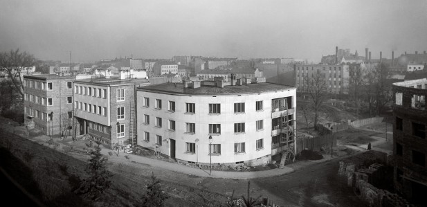 Architects W. Weker, S. Ogórek, S. Tworkowski, ca. 1938